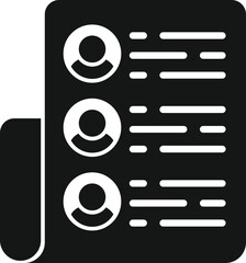 Client soft icon simple vector. Platform system