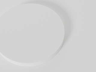 3d rendering Minimal product display on neutral background. podium. Concept scene stage showcase for new product, promotion sale, banner, presentation, cosmetic