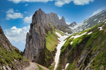 Saxer Lücke, Appenzeller Alpen