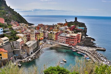 Fototapeta na wymiar Vernazza-Cinque Terre-Lingurien