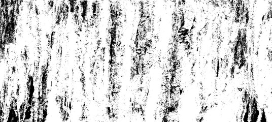 Obraz na płótnie Canvas Monochrome texture composed of irregular graphic elements. Distressed uneven grunge background. Abstract vector illustration. Overlay for interesting effect and depth. Isolated on white background.