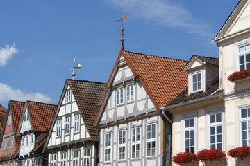 Celle - Fachwerkhäuser der Altstadt, Niedersachsen, Deutschland, Europa