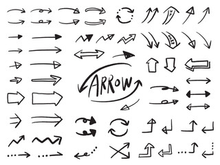 矢印のアイコンのセット