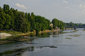 Le Pô à Turin