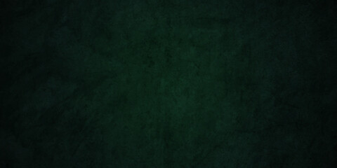 Fototapeta premium Dark green chalkboard Elegant dark emerald green grunge backdrop background with black shadow border and old vintage grunge texture. Vintage blue stone grunge concrete cement blackboard chalkboard .