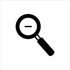 search icon on white background