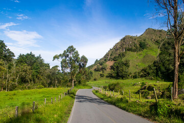 road in the mountains
