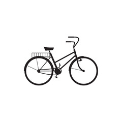 Fototapeta na wymiar A simple bike icon