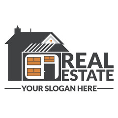 Fototapeta premium Real estate logo design.