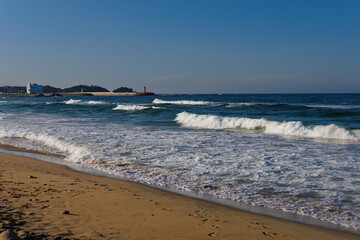 Korea's East Sea, a good wave to surf