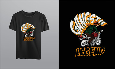 Gangtsa Legend T Shirt Design