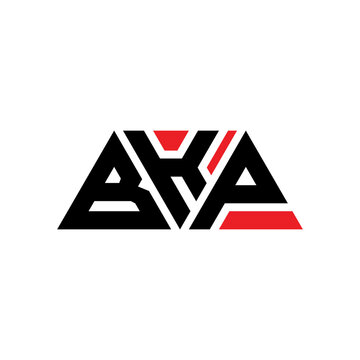 BKP triangle letter logo design with triangle shape. BKP triangle logo design monogram. BKP triangle vector logo template with red color. BKP triangular logo Simple, Elegant, and Luxurious Logo...