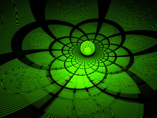 Imaginatory fractal abstract background Image