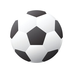 Obraz premium soccer ball isolated on white