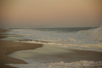 Praia com espelho d`água - Beach with water mirror
