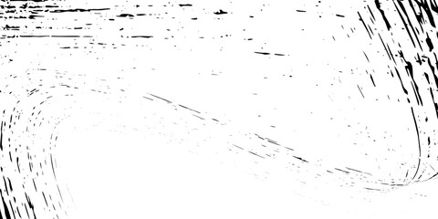 Strokes in different directions of black paint on a white background. Graffiti element. Design template for the design of banners, posters, booklets, covers, magazines. EPS 10