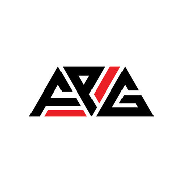 FPG triangle letter logo design with triangle shape. FPG triangle logo design monogram. FPG triangle vector logo template with red color. FPG triangular logo Simple, Elegant, and Luxurious Logo...