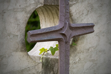 friedhof, grabdekoration