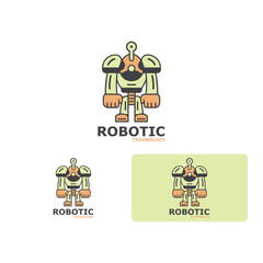 Robot icon vector