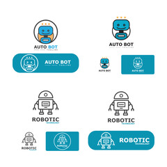 Robot icon vector