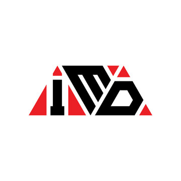 IMD triangle letter logo design with triangle shape. IMD triangle logo design monogram. IMD triangle vector logo template with red color. IMD triangular logo Simple, Elegant, and Luxurious Logo...