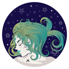 Pisces girl avatar