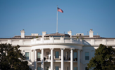 Fototapeta na wymiar White House South Lawn
