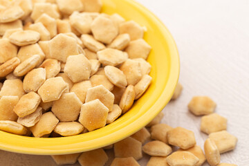 Small Salted Oyster Crackers for Soup and Chowders