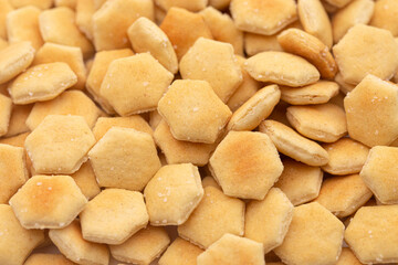 Small Salted Oyster Crackers for Soup and Chowders