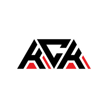 KCK triangle letter logo design with triangle shape. KCK triangle logo design monogram. KCK triangle vector logo template with red color. KCK triangular logo Simple, Elegant, and Luxurious Logo...