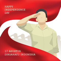 Independence Day Dirgahayu Indonesia