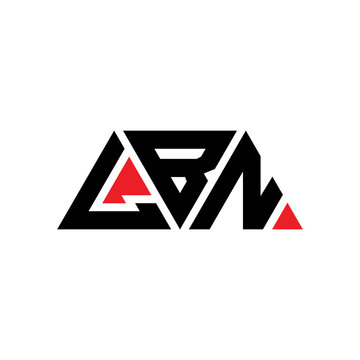 LBN triangle letter logo design with triangle shape. LBN triangle logo design monogram. LBN triangle vector logo template with red color. LBN triangular logo Simple, Elegant, and Luxurious Logo...