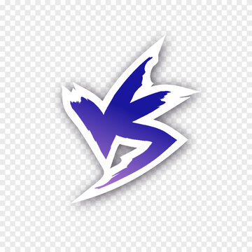 Versus vector icon modern gradient style isolated on transparent background for battle, sport, competition, contest, match game, announcement of two fighters. VS symbol. 10 eps