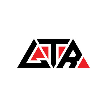 LTR triangle letter logo design with triangle shape. LTR triangle logo design monogram. LTR triangle vector logo template with red color. LTR triangular logo Simple, Elegant, and Luxurious Logo...