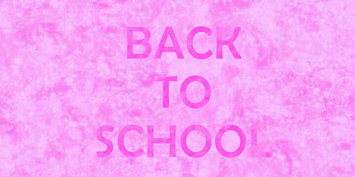 Napis Back to chool