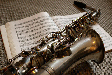 Obraz premium Playing sax