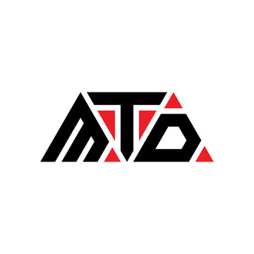 MTD triangle letter logo design with triangle shape. MTD triangle logo design monogram. MTD triangle vector logo template with red color. MTD triangular logo Simple, Elegant, and Luxurious Logo...