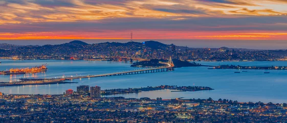 Zelfklevend Fotobehang Baai van San Francisco © Ian Miller