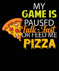 Pizza t-shirt design