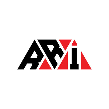 RRI triangle letter logo design with triangle shape. RRI triangle logo design monogram. RRI triangle vector logo template with red color. RRI triangular logo Simple, Elegant, and Luxurious Logo...