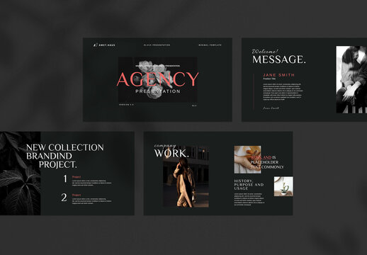 Agency Presentation Layout