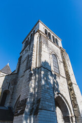 Fototapeta na wymiar Saint-Aignan Collegiate Church of Saint-Aignan in France
