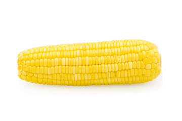 Corn isolated on white background with clipping path