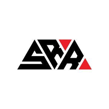 SRR triangle letter logo design with triangle shape. SRR triangle logo design monogram. SRR triangle vector logo template with red color. SRR triangular logo Simple, Elegant, and Luxurious Logo...