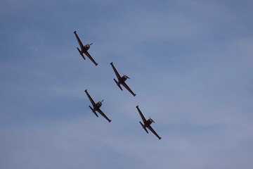 planes in flight