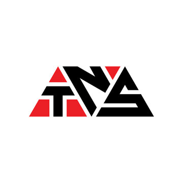 TNS triangle letter logo design with triangle shape. TNS triangle logo design monogram. TNS triangle vector logo template with red color. TNS triangular logo Simple, Elegant, and Luxurious Logo...