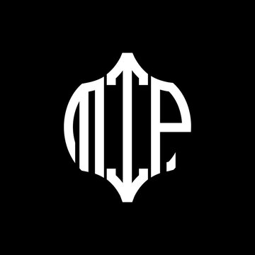 MIP letter logo. MIP best black background vector image. MIP Monogram logo design for entrepreneur and business.
