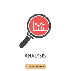analysis icons  symbol vector elements for infographic web