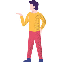 Business man vector office people icon isolated