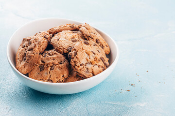 Pile of homemade cookies